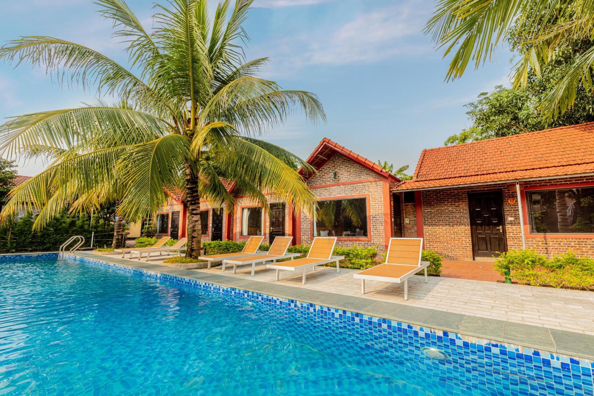 Tam Coc Green Garden Bungalow نينه بينه المظهر الخارجي الصورة
