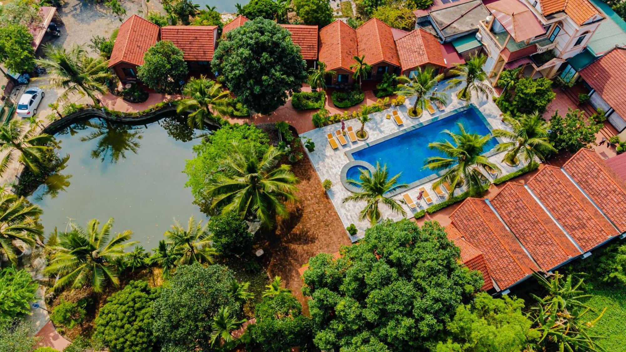 Tam Coc Green Garden Bungalow نينه بينه المظهر الخارجي الصورة
