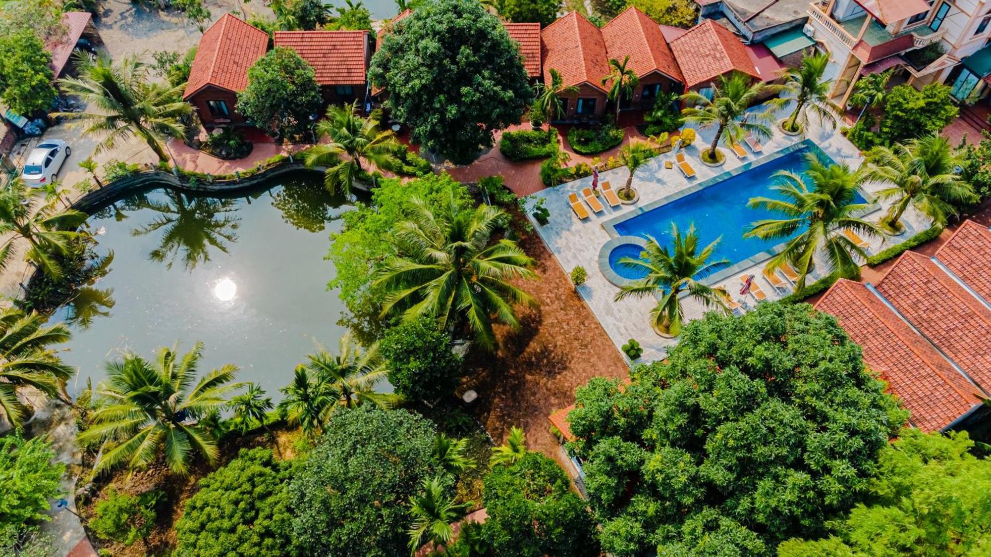 Tam Coc Green Garden Bungalow نينه بينه المظهر الخارجي الصورة