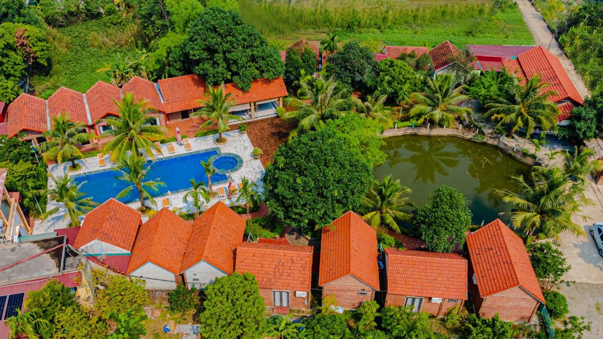 Tam Coc Green Garden Bungalow نينه بينه المظهر الخارجي الصورة