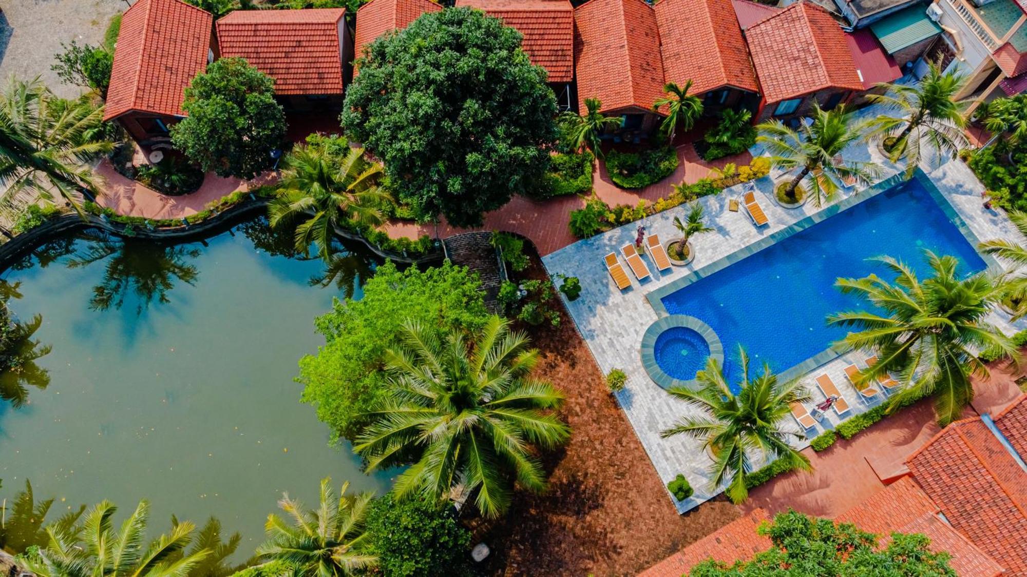 Tam Coc Green Garden Bungalow نينه بينه المظهر الخارجي الصورة