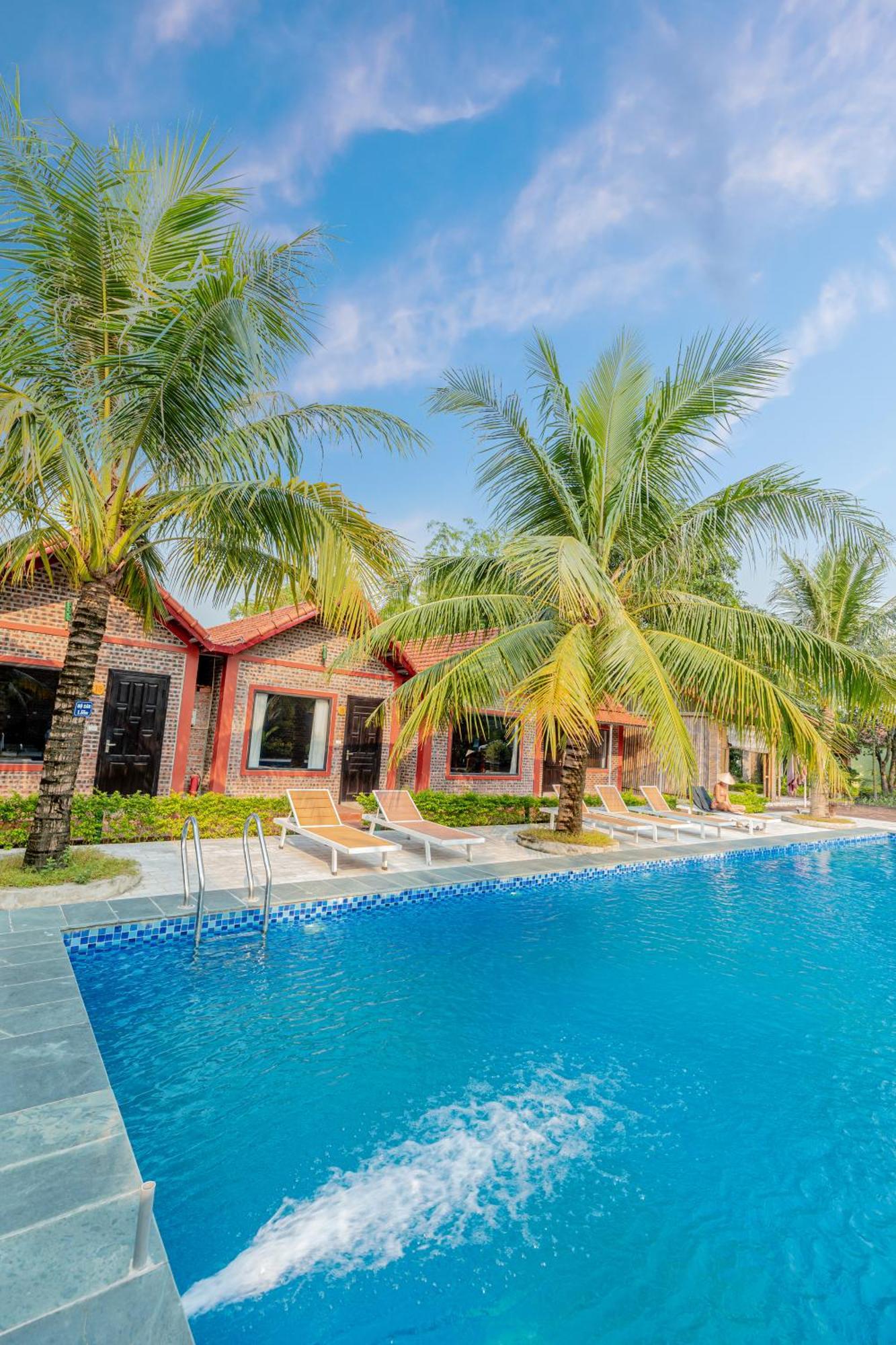 Tam Coc Green Garden Bungalow نينه بينه المظهر الخارجي الصورة