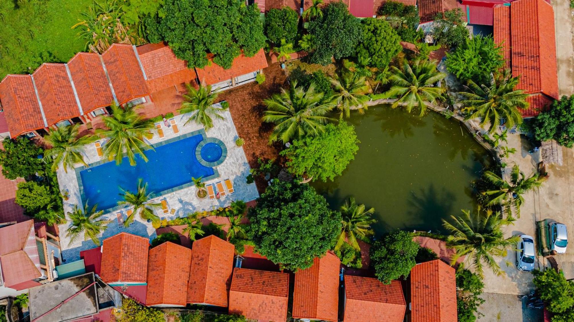 Tam Coc Green Garden Bungalow نينه بينه المظهر الخارجي الصورة