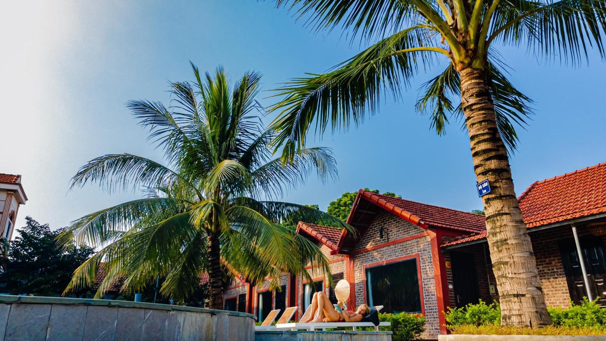 Tam Coc Green Garden Bungalow نينه بينه المظهر الخارجي الصورة