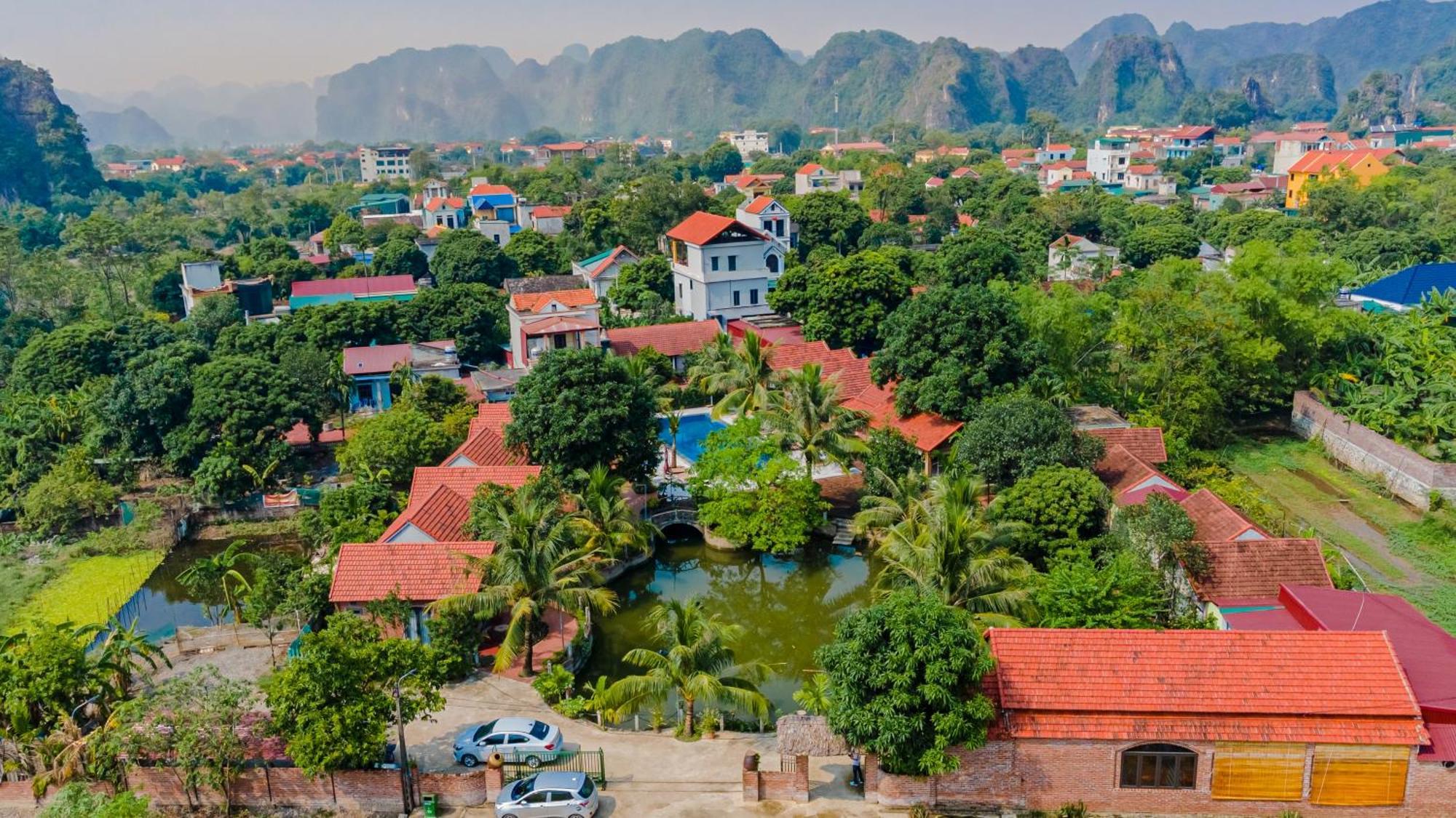 Tam Coc Green Garden Bungalow نينه بينه المظهر الخارجي الصورة